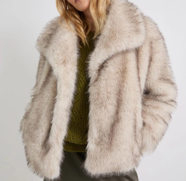 ecofur corta FERVORE 001BEIGE MARELLA 