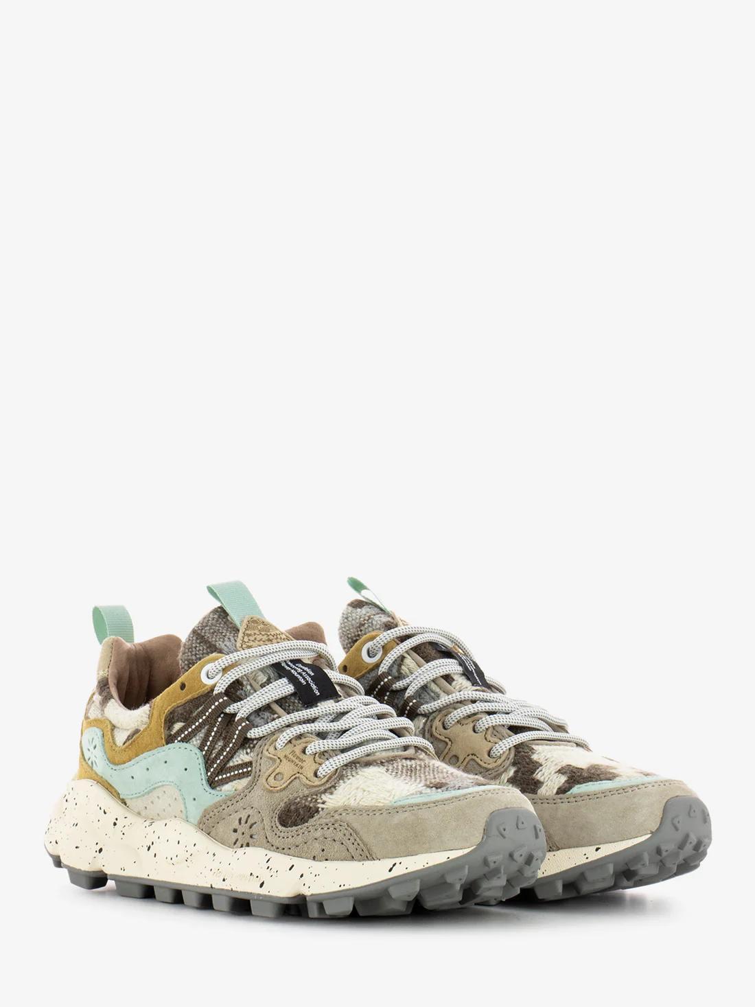  YAMANO 3 512D79 TAUPE MILK MUSTARD FLOWER MOUNTAIN 