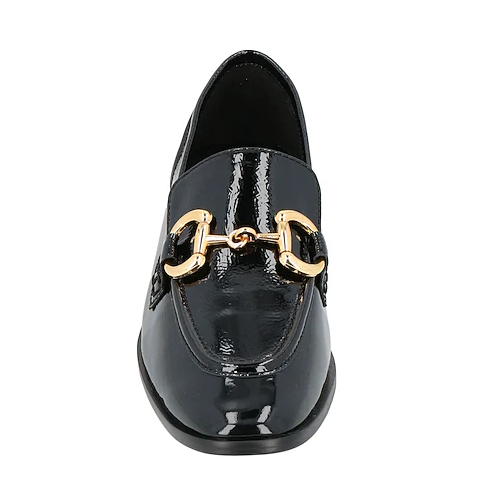 vernice morsetto TEXTBOOK BLACK CRINKLE PATENT JEFFREY CAMPBELL 