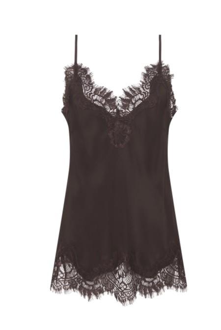 megan cami pizzo GH1060 DARK CHOCOLATE GOLD HAWK 