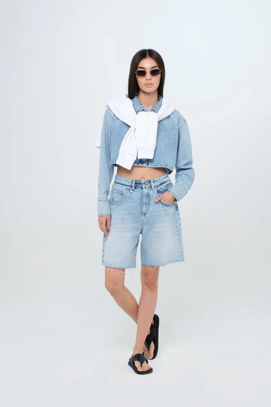  LEA ID8817SMOKE BLUE ICON DENIM 