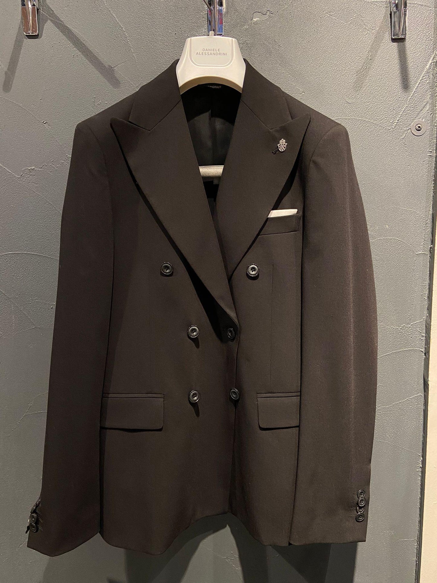  DA1FW26A002-BLAZER 101 BLACK DANIELE ALESSANDRINI GREY 