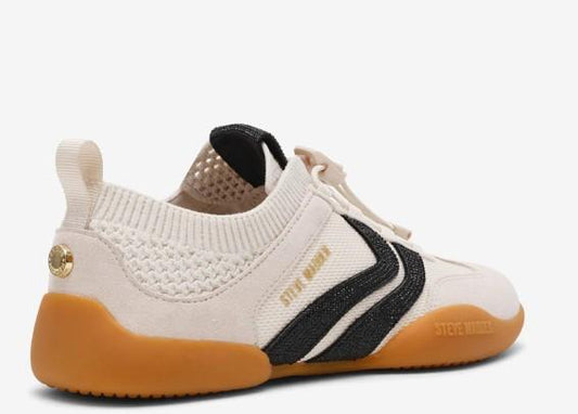  BISCOTTI-R CREAM BLACK STEVE MADDEN 