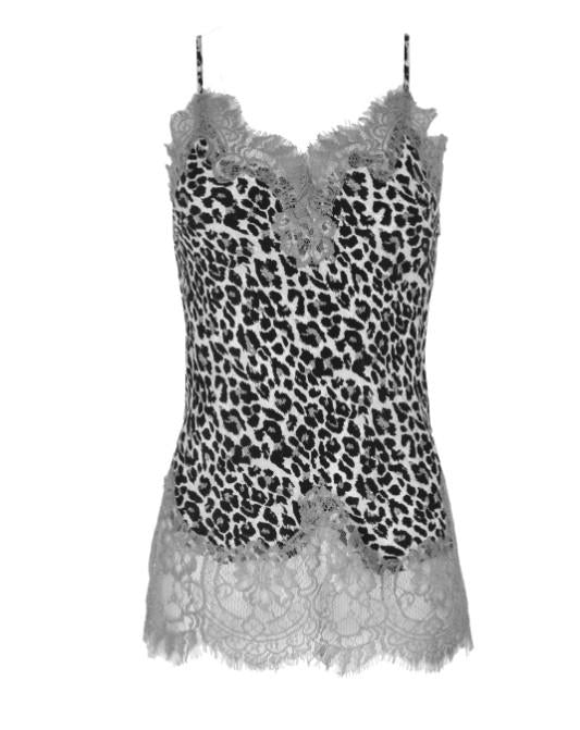 printed cami GH1029 GREY LEOPARD GOLD HAWK 