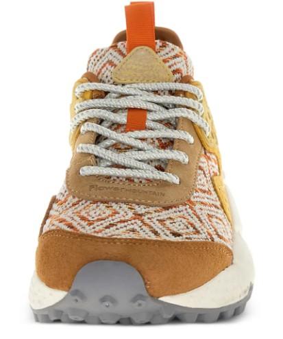  1E65 LIGHT BROWN/ORANGE FLOWER MOUNTAIN 