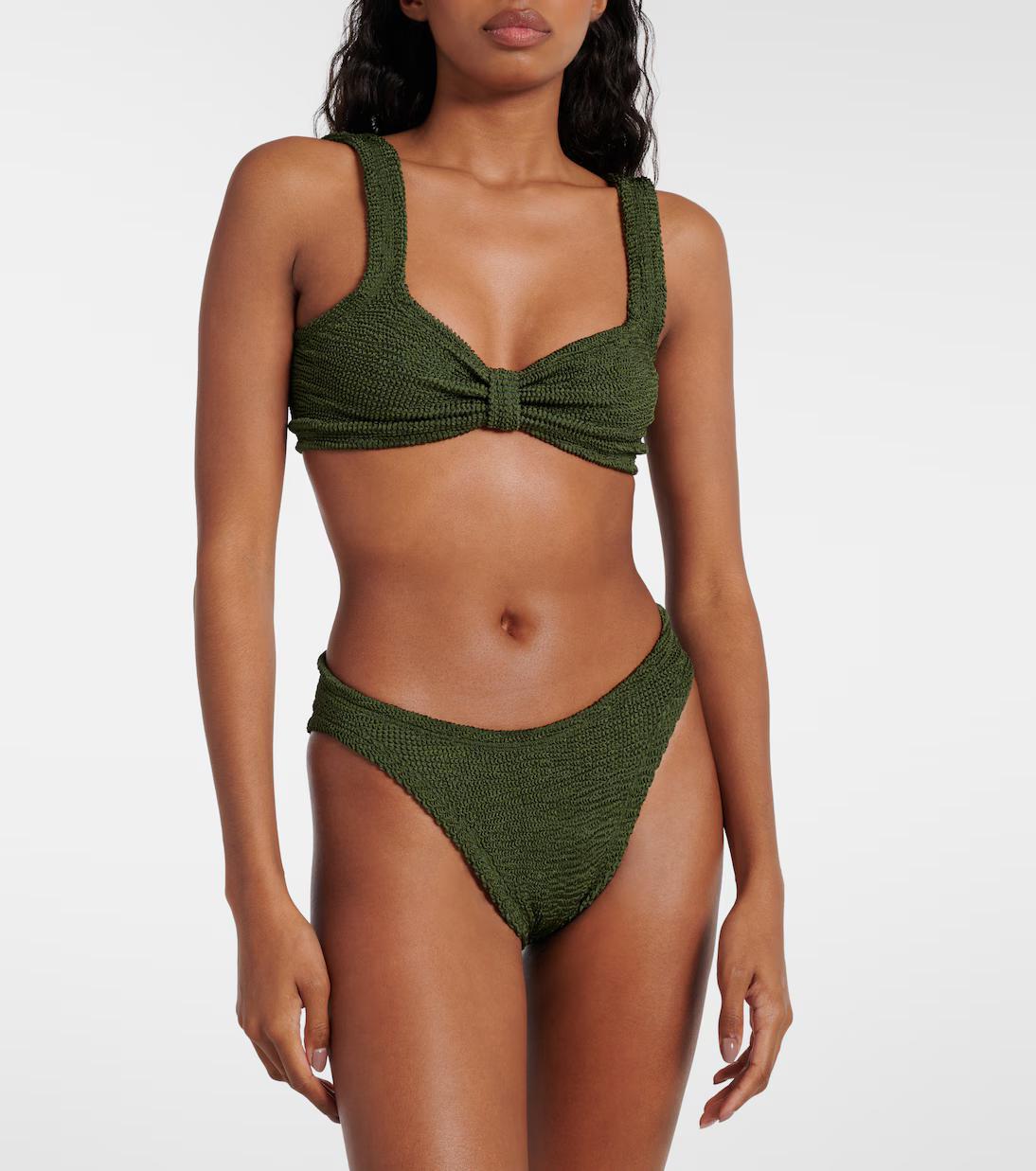  B-BONNIE-CR CRINKLEMETALLIC KHAKI HUNZA G 