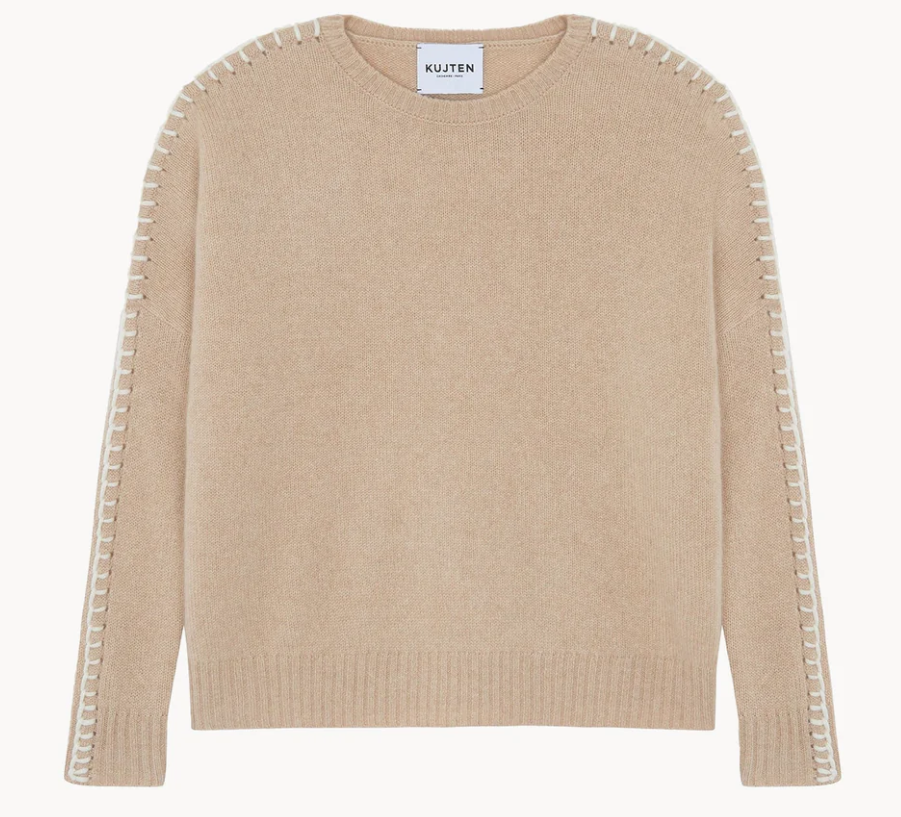 boxy impunture girocollo F4337 AMEA 02 ORGANIC KUJTEN 
