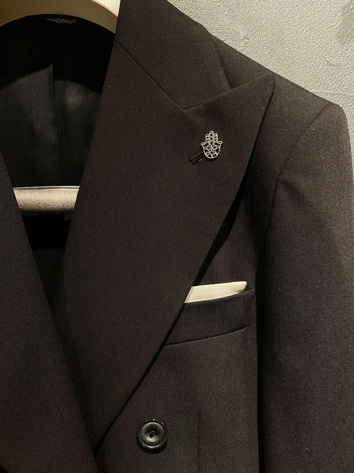  DA1FW26A002-BLAZER 101 BLACK DANIELE ALESSANDRINI GREY 