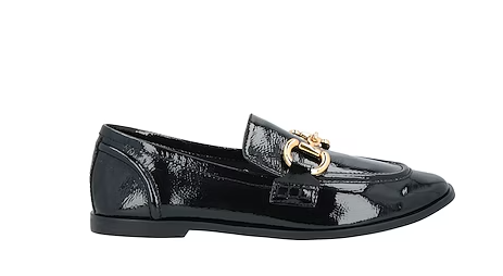 vernice morsetto TEXTBOOK BLACK CRINKLE PATENT JEFFREY CAMPBELL 