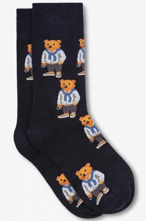  FIL152-KNIT NAVY BLUE BARON FILOU 