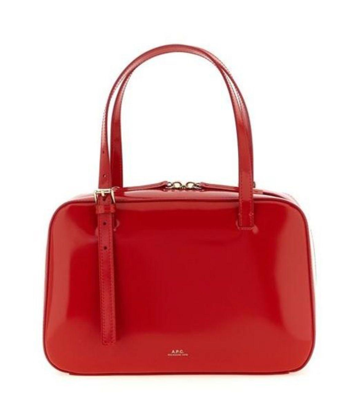  SAC VIRGINIE BOX GAJ BRIGHT RED A.P.C. 