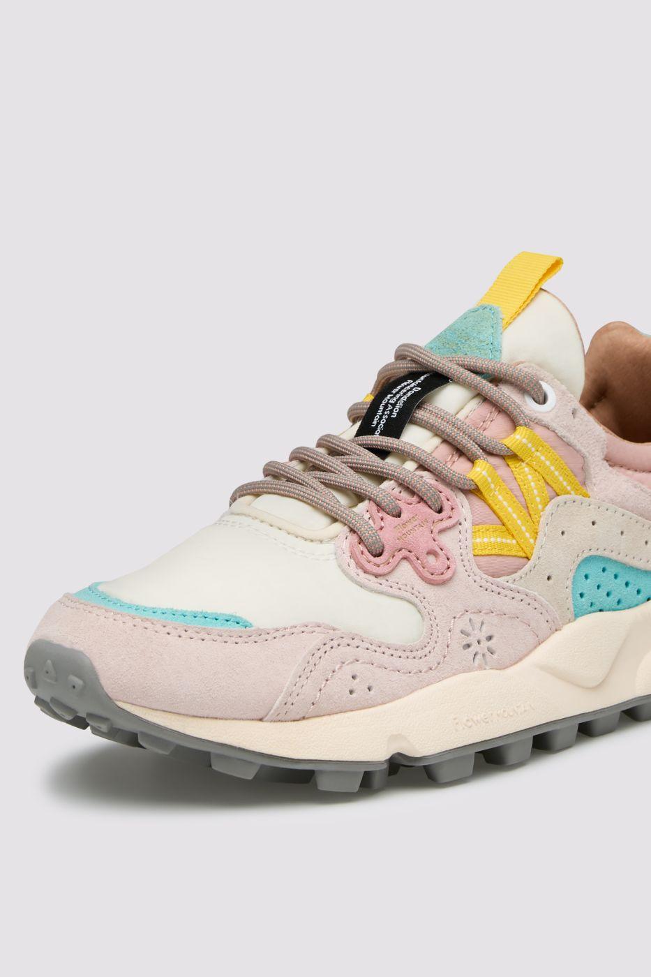  1B54 LIGHT PINK/OFF WITE FLOWER MOUNTAIN 