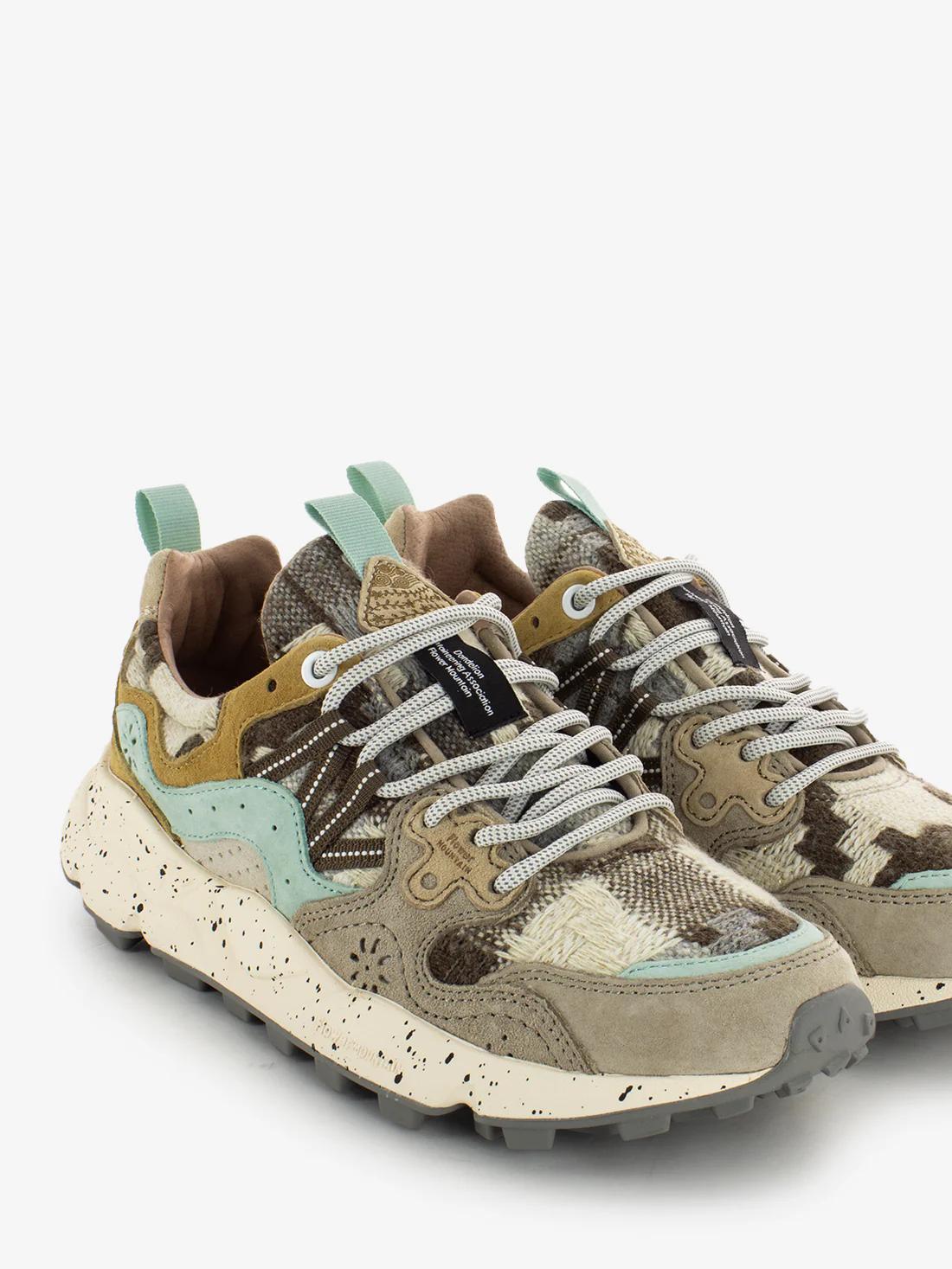 YAMANO 3 512D79 TAUPE MILK MUSTARD FLOWER MOUNTAIN 