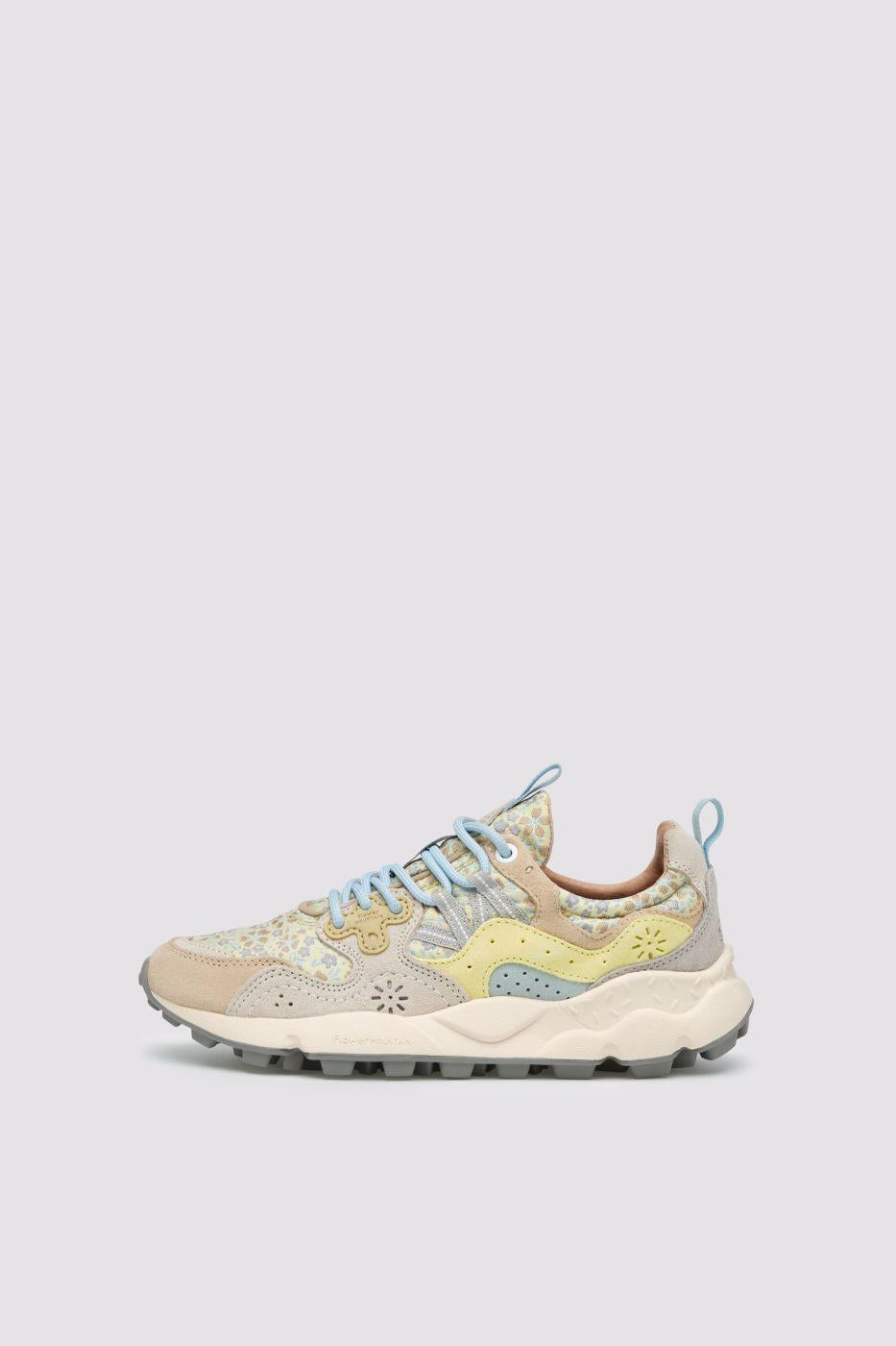  2E01 CREAM/WHITE/YLLOW FLUO FLOWER MOUNTAIN 