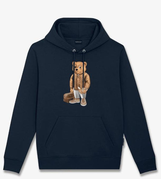  FIL146-HOOD NAVY BLUE BARON FILOU 