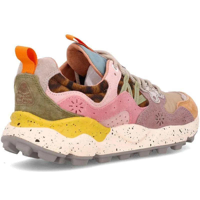  YAMANO 3 552F71 LIGHT MUSTARD GREY FLOWER MOUNTAIN 