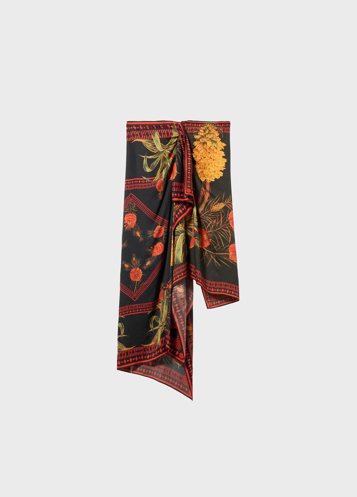  P622G281A F9904 BLACK/FLAME ORANGE BLUMARINE 