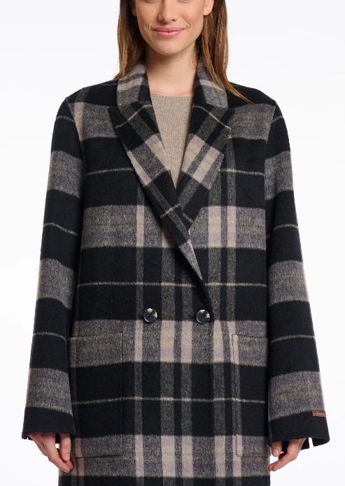  ADRIA NIGHT GREY CHECK AND BLACK RINO&PELLE 