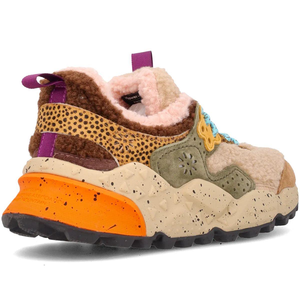  022B37 KOTETSU ICE BEIGE MULTI FLOWER MOUNTAIN 